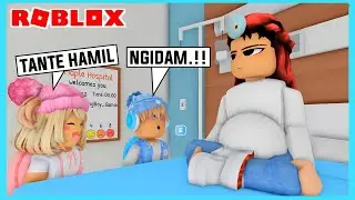 Aku Dan Adiku Bantu Tante Kita Yang Hamil Di Roblox Brookhaven ft @Shasyaalala