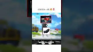 Groza + 6x spray @miles.playzzz 🔥#bgmi