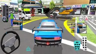 Electric Car Mercedes Driving Simulator - New Modern Electric Car Adventure - Android Gameplay