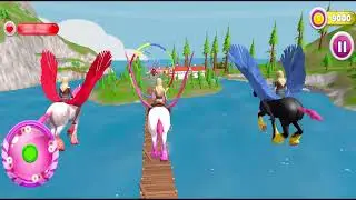 Unicorn Horse Stable Care Game - Gameplay Video #horse #unicorn #farm