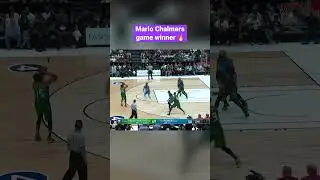Mario Chalmers for the win! #big3 #basketball #highlight