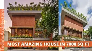 7000 sq ft House in Bangalore | The Far Site House by TechnoArchitecture