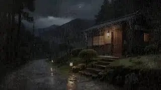 Gentle Rain Sounds on Tin Roof | Perfect for Study & Deep Focus Sessions