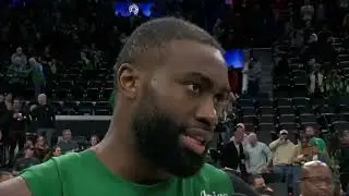 JAYLEN BROWN POSTGAME INTERVIEW | CELTICS vs CLIPPERS REACTION & THOUGHTS