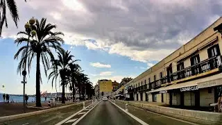Promenade des Anglais in Nizza Frankreich / Nice France 