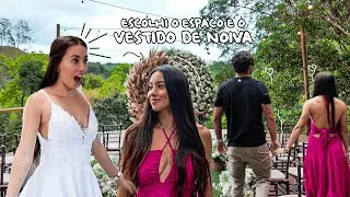 Nenhuma igreja me deixou casar :( - MAS PROVEI MUITOS VESTIDOS e escolhi o espaço da festa.