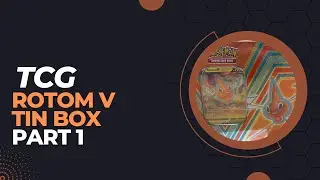 Rotom V Tin Box Part 1 of 2 - Opening TCG Pok&eacute;mon Packs