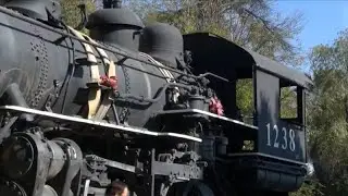 Historic train moves from Fresno to Kingsburg after 70 years