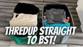 Can I Make 200 Pounds From ThredUP Totally FREE At BST? Plato's & Style Encore Hauls & Results!