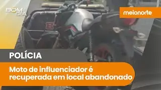 Moto de influenciador &eacute; recuperada em local abandonado; ve&iacute;culo de &Iacute;tallo Bruno; veja a a&ccedil;&atilde;o!