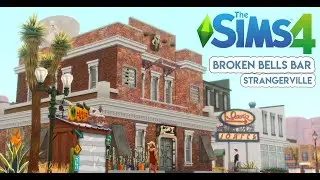 SIMS 4 COLLABS: 💀🌵Broken Bells Bar 🌵💀 // Strangerville // #TS4ApocalypseCollab