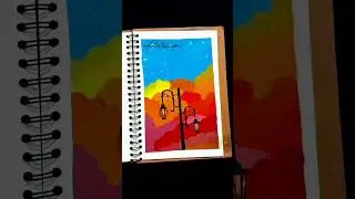 Lighting up the Streets#youtubeshorts #shorts  #youtube #painting  #drawing