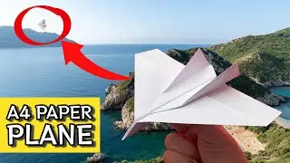 How to Make a Paper Airplane from the Future | A4 Paper Plane