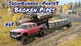 SnowRunner | Broken Pipes - Phase5 | DND Striker - Old Betty | Gameplay 68