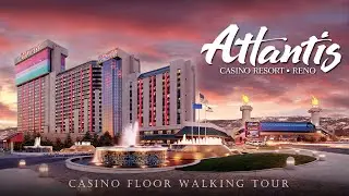 WALKING TOUR of ATLANTIS CASINO in RENO NEVADA