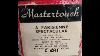 Parisienne Spectacular Medley on Mastertouch Player Piano Roll