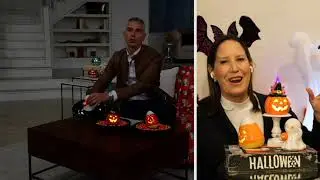 Mr. Halloween Illuminated Ceramic Figure Candy Dish on QVC