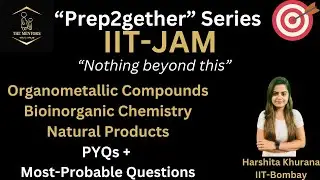 Organometallic|Biomolecules|PYQs|MostProbableQuestions|IIT-JAM 2024|Chemistry|HarshitaKhurana