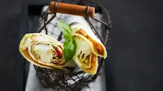 Wrap tomate mozzarella | Recette gourmande