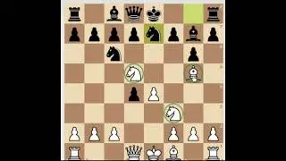 Three Knights Opening Attack! Win in Ten Moves!