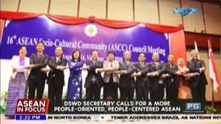 DSWD Secretary calls for a more people-oriented, people-centered ASEAN