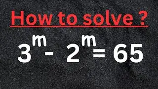 How to simplify and Solve the Variable ‘M’ in this Algebraic Exponential Equation?