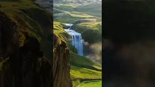 Sk&oacute;gafoss is one of Iceland&rsquo;s most iconic waterfalls, Iceland Sk&oacute;gar #travel #nature #naturephotogra