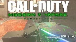 M60E4 on Remastered CROSSFIRE! (Modern Warfare Remastered)