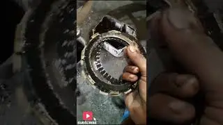 Clutch // Splendor bike half engine fitting 🤔