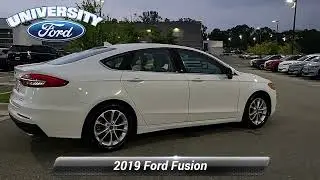 Used 2019 Ford Fusion SE, Durham, NC P40160