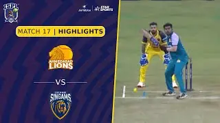 Ajay Devgn’s Ahmedabad Lions secure 20-run win over Chennai Singams | Highlights | #ISPLT10