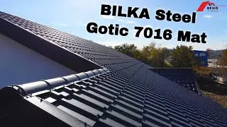 Bilka Gotic 7016 Mat | Beno Acoperisuri #tiglametalica #acoperisuri