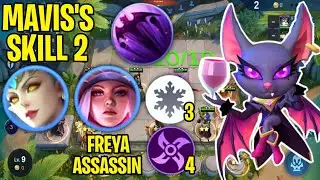 Magic Chess: Mavis Skill 2 Power of healing with FREYA Assassin and Karina | 3 N.VALE and 4 ASSASSIN