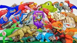 Jurassic World Rebirth Unboxing Review | Trex Mosasaurus Smasher Dino Distortus Rex Allosaurus |ASMR
