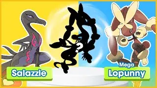 Pokemon Fusion | Salazzle + Mega Lopunny | pokemon infinite fusion
