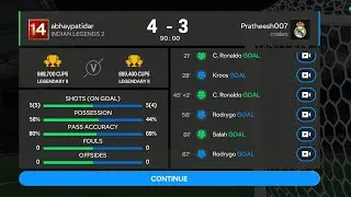 7 goals tally H2H GRIND FOR FC CHAMPION #fc24 #fcmobile #football #fifa #gaming  #gameplay