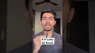 R R Cable-Q2 Result #stockmarketindia #earningseason #wireandcable #tradingpsychology #investingtips