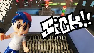 FNF Boyfriend VS Dad! Who will Win??? (feat. Shredder)