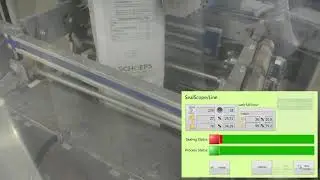 SealScope example | in- line seal inspection of grated cheese bags