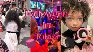 Spooky season in Japan˚🕷 | Halloween Parade and party 🕸