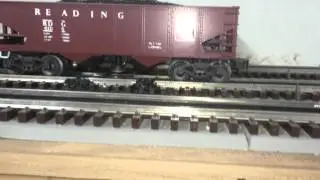 O Scale Coal Hopper Unload Demo