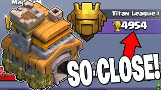 SO CLOSE BUT SO FAR AWAY FROM LEGENDS! - TH7 Push to Legends - Clash of Clans