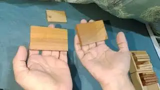 Sensorial Exercise Baric Tablets.