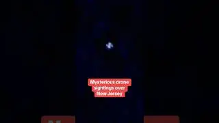 Videos show mysterious drone sighting in New Jersey #shorts