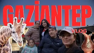 TÜRKİYE'NİN EN BÜYÜK HAYVANAT BAHÇESİ | GAZİANTEP🌶️ 🧄+ ÇARŞI VLOG