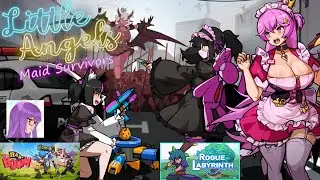 (Let's Play) Maid Survivors : Little Angels / Rogue Labyrinth / Ra Ra BOOM [PC/Steam]