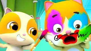 Bayi Kucing Belajar Menggunakan Make Up | Lagu Anak-anak | BabyBus Bahasa Indonesia