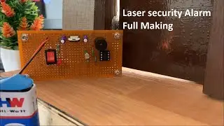 Лазерная охранная сигнализация на базе микросхемы LM358. Мини-проект на базе микросхемы-29