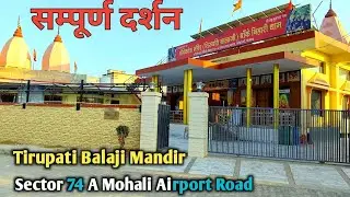 Tirupati Balaji Mandir Mohali 🙏 | Sector 74A | Darshan, History & Complete Tour