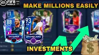HOW TO MAKE MILLIONS EASILY IN FIFA MOBILE 21 | INVESTING